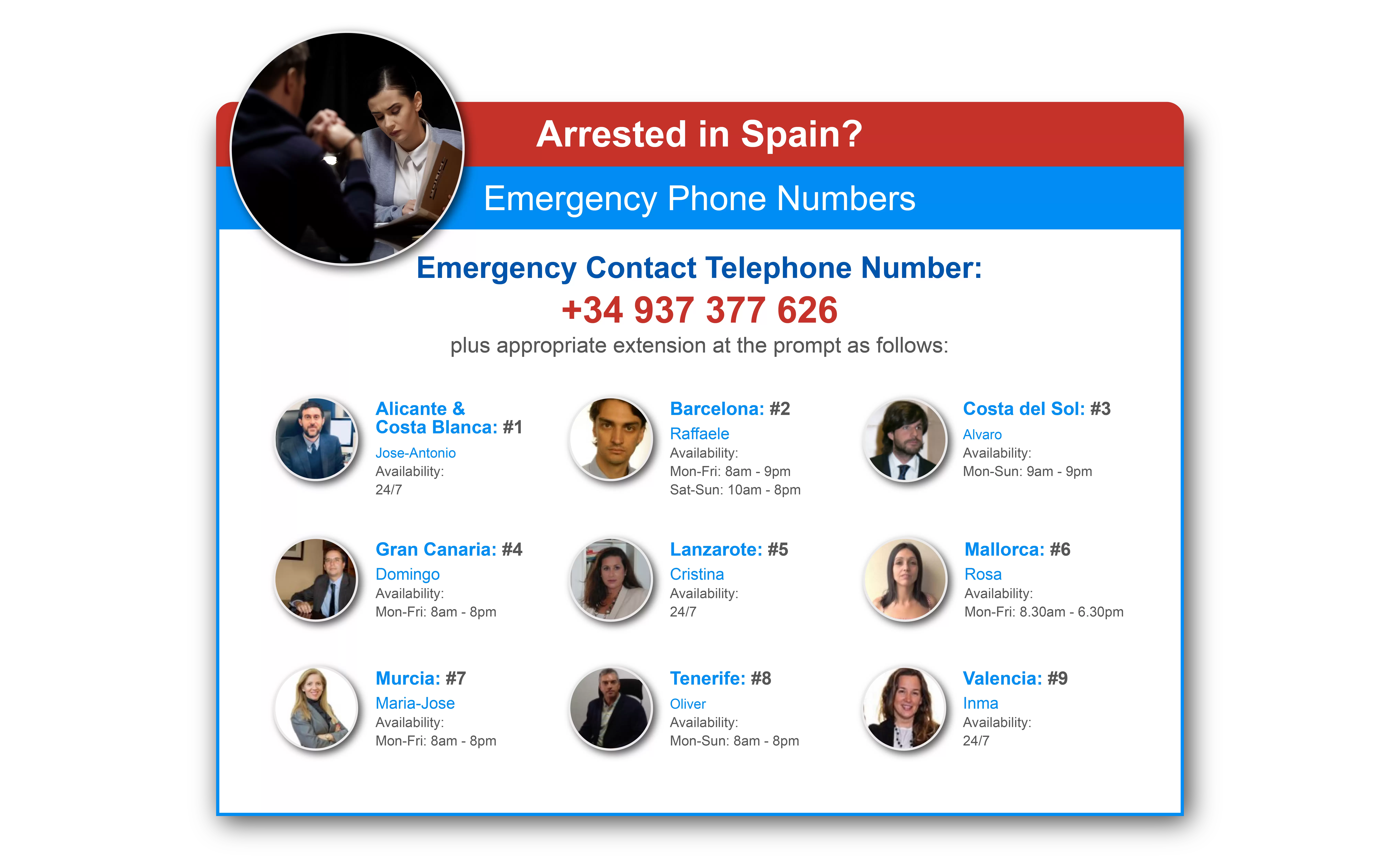contact criminal lawyers in spain